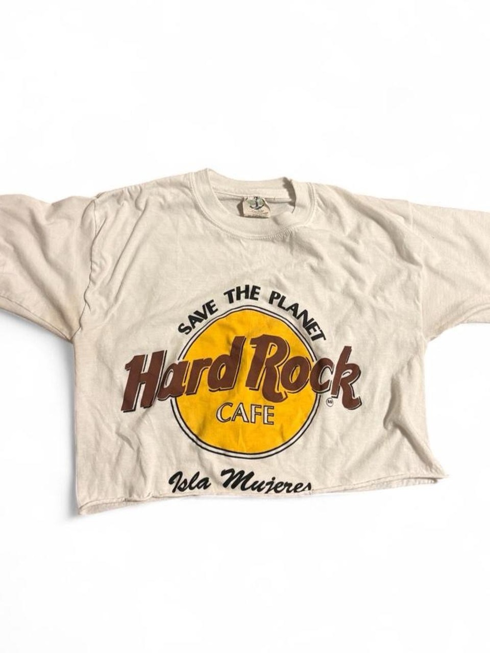 Hard Rock Cafe Cropped Logo Tee